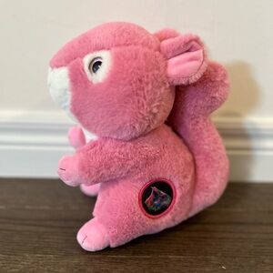 Flying Squirrel Sports, Plush Pink Squirrel Soft Cuddly Plush